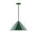 Axis One Light Pendant in Forest Green (518|STG423G1542)