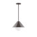 Pinnacle One Light Pendant in Architectural Bronze (518|STG422G1551)