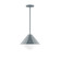 Pinnacle One Light Pendant in Slate Gray (518|STG422G1540)