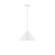 Pinnacle One Light Pendant in White (518|STG42244)