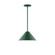 Pinnacle One Light Pendant in Forest Green (518|STG42242)