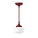 Schoolhouse One Light Pendant in Barn Red (518|STC02155H24)