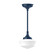 Schoolhouse One Light Pendant in Navy (518|STC02150H36)