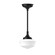 Schoolhouse One Light Pendant in Black (518|STC02141H24) Schoolhouse One Light Pendant in Black (518|STC02141H24)