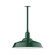 Warehouse One Light Pendant in Forest Green (518|STB18642)