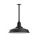 Warehouse One Light Pendant in Black (518|STB18641T24)
