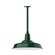 Warehouse One Light Pendant in Forest Green (518|STB18542T36)