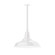 Warehouse One Light Pendant in White (518|STB18444)