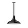 Warehouse One Light Pendant in Black (518|STB18441T36)
