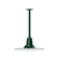 Radial One Light Pendant in Forest Green (518|STB15942T24)