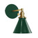 Uno One Light Wall Sconce in Forest Green w/Brushed Brass (518|SCM4054291)