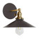 Uno One Light Wall Sconce in Architectural Bronze with Brushed Brass (518|SCM4045191)