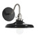 Uno One Light Wall Sconce in Black w/Brushed Nickel (518|SCL4014196)