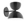 Nest One Light Wall Sconce in Black (518|SCIX44941)