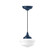 Schoolhouse One Light Pendant in Navy (518|PEF02150C12)