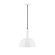 Ray One Light Pendant in White (518|PEBX47144)