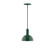 Ray One Light Pendant in Forest Green (518|PEBX45642C16)