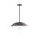 Plateau One Light Pendant in Architectural Bronze (518|PEB438G1551C25)