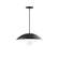 Plateau One Light Pendant in Black (518|PEB438G1541C24)