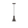 Flare One Light Pendant in Architectural Bronze (518|PEB43651)