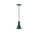 Flare One Light Pendant in Forest Green (518|PEB43642C04)