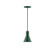 Flare One Light Pendant in Forest Green (518|PEB43642)
