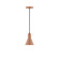 Flare One Light Pendant in Terracotta (518|PEB43619)