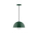 Arcade One Light Pendant in Forest Green (518|PEB432G1542)