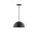 Arcade One Light Pendant in Black (518|PEB43241C24)
