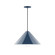 Pinnacle One Light Pendant in Navy (518|PEB423G1550)