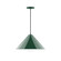 Pinnacle One Light Pendant in Forest Green (518|PEB423G1542)