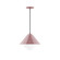 Pinnacle One Light Pendant in Mauve (518|PEB422G1520)