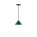 Pinnacle One Light Pendant in Forest Green (518|PEB42142C20)