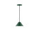 Pinnacle One Light Pendant in Forest Green (518|PEB42142)