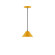 Pinnacle One Light Pendant in Bright Yellow (518|PEB42121)