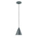 Jynx One Light Pendant in Slate Gray (518|PEB42040C12)