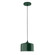 Julia One Light Pendant in Forest Green (518|PEB41942C21)
