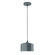 Julia One Light Pendant in Slate Gray (518|PEB41940C22)