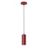 J-Series One Light Pendant in Barn Red (518|PEB41855C23)