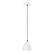 Jill One Light Pendant in White (518|PEB41744)