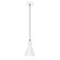 Jerome One Light Pendant in White (518|PEB41644C21)