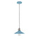 Uno One Light Pendant in Light Blue with Brushed Nickel (518|PEB4045496C24)