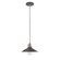 Uno One Light Pendant in Architectural Bronze w/Brushed Nickel (518|PEB4045196C24)