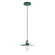Uno One Light Pendant in Forest Green with Brushed Nickel (518|PEB4034296C21)