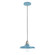 Uno One Light Pendant in Light Blue w/Brushed Nickel (518|PEB4015496C22)