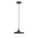 Uno One Light Pendant in Architectural Bronze w/Brushed Nickel (518|PEB4015196C23)
