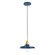 Uno One Light Pendant in Navy w/Brushed Brass (518|PEB4015091C23)