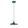 Uno One Light Pendant in Forest Green w/Brushed Nickel (518|PEB4014296C20)