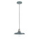 Uno One Light Pendant in Slate Gray w/Brushed Nickel (518|PEB4014096C20)
