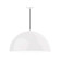 XL Choices One Light Pendant in White w/White Interior (518|PEB2304444C04)